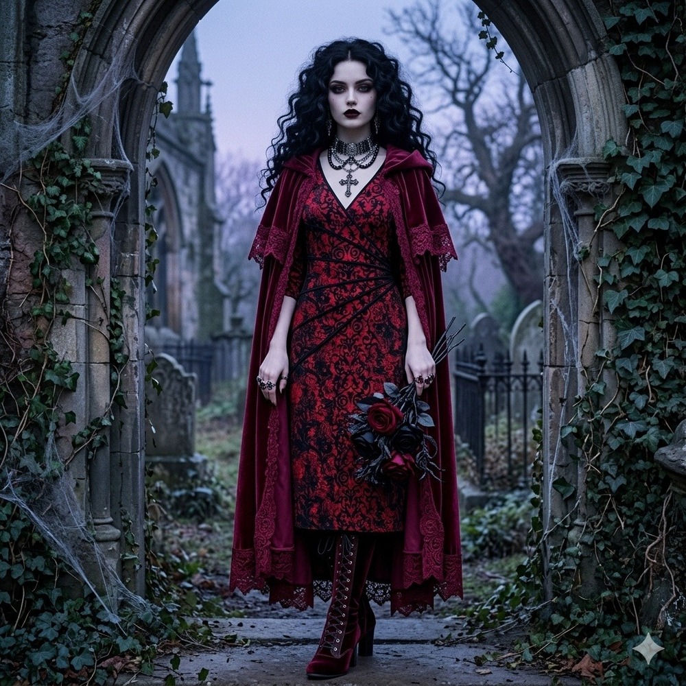 Dressbarn V-Neck Sheath Dress 12 Witchy Whimsigoth Y2K Romantic Goth Dark Siren